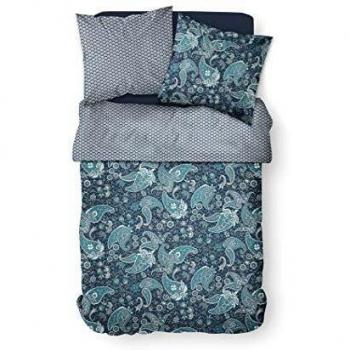 Housse de Couette 220x240 + 2 Taies d'Oreiller 100% Polyester