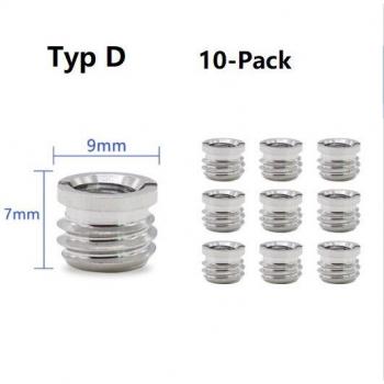 Cámara Tripod Mount Kit 1/4/3/8 con Tornillo Roscado