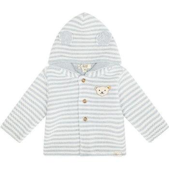 Cardigan Blu Celeste Stripes Steiff