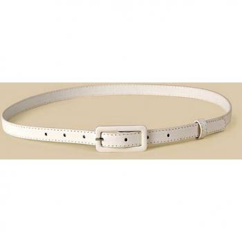 Blue PU Leather Belt for Women