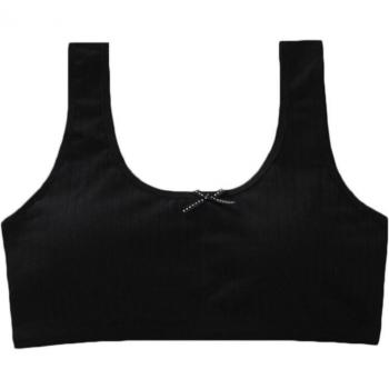 Wide Strap Training Bra for Teens with Removable Pads