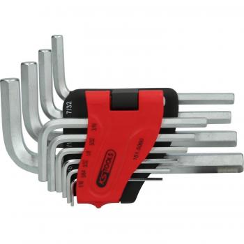 Chiave esagonale a L pieghevole in set KS Tools