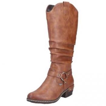 Rieker Westernstiefel für Damen, Normalschaft, Gr. 36, braun
