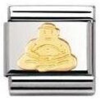 Gemme di Buddha Oro Acciaio