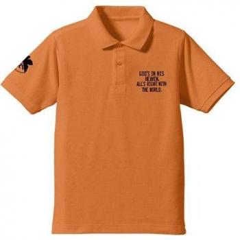 NERV Cospa Orange Evangelion Polo S