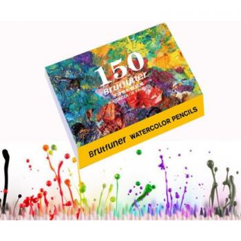 Crayons aquarelle en bois 150 couleurs