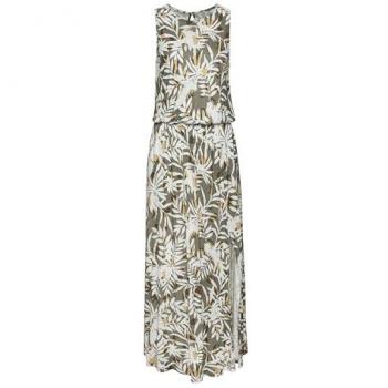 Vivance Maxikleid, mit Alloverdruck, langes Sommerkleid mit Schlitz, Druckkleid