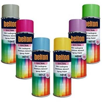 Belton Farbspray Lackspray nach RAL 5015, 400 ml