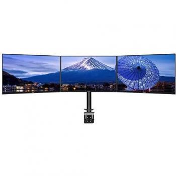 Iiyama DS1002C-B1 Monitorhalterung für drei Displays bis 27 Zoll