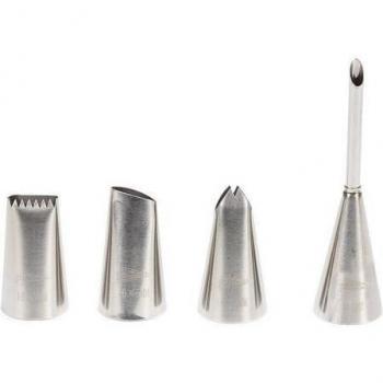 Patisse 4 stuks spuitmondjes set