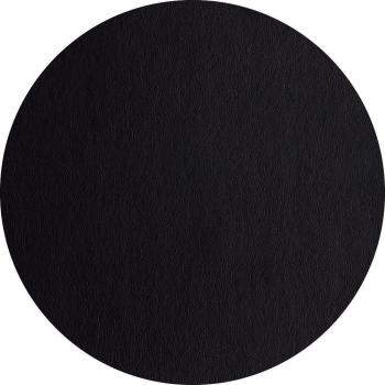 ASA Selection Platzset Leder Optik Fein Schwarz ø 38 cm