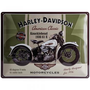 Artwork Harley Knucklehead 23127