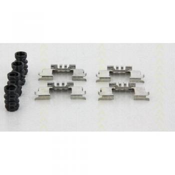 TRISCAN 8105 101661 – Vollständiger Bremsbelags-Set für Vorderachse