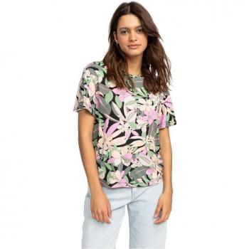 Roxy Shirt mit Blumenmuster „For Life“