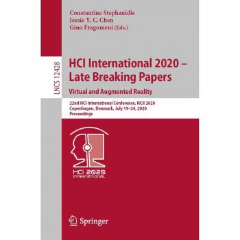 Vitalsource Technologies, Inc. Hci International 2020  Late Breaking Papers: Virtual And Augmented Rea