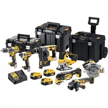 DEWALT DEWDCK755P3T XR Brushless 7 Piece Kit 18V 3 x 5.0Ah Li-ion