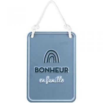 Bleu Suspendable Relief Wall Art – 20 cm