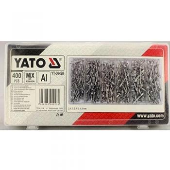 Yato YT‑36420: 400‑Pack Blind Rivet Variety Set