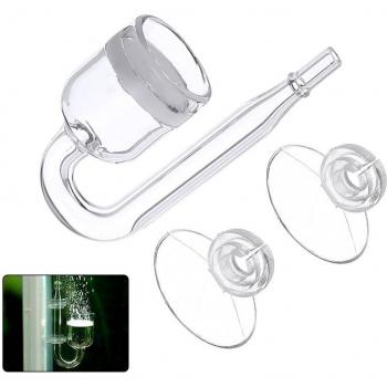 Carbon Dioxide Diffuser Glass Cup for Fish Tank