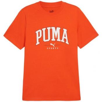 Maglietta A Maniche Corte Puma Squad Big Graphic Rosso L