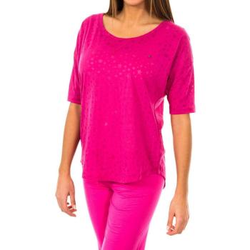 Camicetta 3/4 per donne, collo a barca, taglia S, colorazione rose