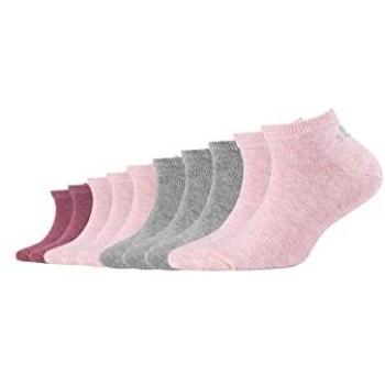 S.Oliver Kids Sneaker Socks 10-Pack – Rosa/Grau Meliert