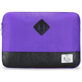 E-Vitta Sleeve Heritage 14 pulgadas pulgadas Funda Negro, Púrpura