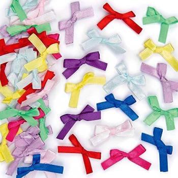 Self-Adhesive Satin Ribbon Bows (72 Count)