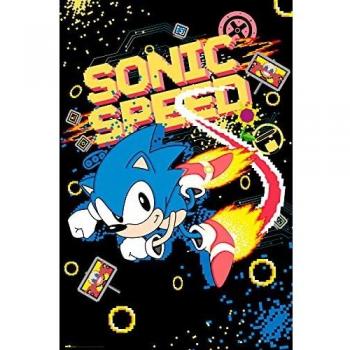 Poster Sonic: Velocidad (POSTER 61 x 91,5)