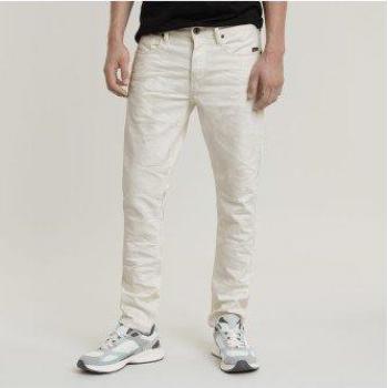 G‑Star 3301 SlimFit 3D Light Chalk Gold Jeans – Men 27
