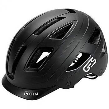 Casco de Ciclismo de Montaña Ges City Negro Talla/L