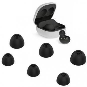 6 Piezas de Repuesto para Auriculares Tips de Silicona Suave Cubiertas para Samsung Galaxy Buds2