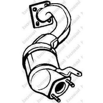 Katalysator Euro 4 BOSAL 090-176