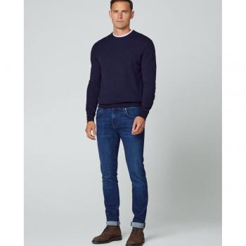 Pantalones Vaqueros Slim Powerflex Hackett Azul