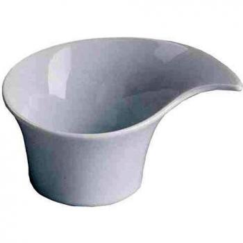 White Porcelain Moonlight Swirl Ramekin by Viejo Valle