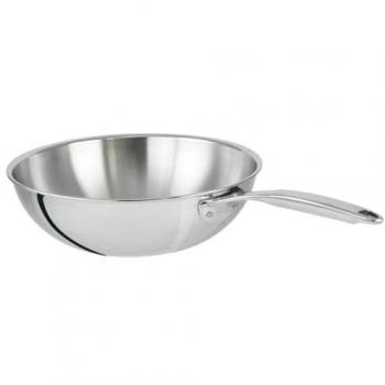 Wok Inox Castel Pro Fixe 20 cm