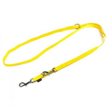 Mystique® Gelbe Doppelführleine – 2 Meter Länge
