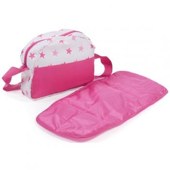 Bayer Chic 2000 Puppenwickeltasche, hot pink Pearls