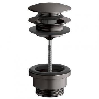 Desagüe Automático Keuco G 1/4 – Acabado Negro Titanio Cepillado