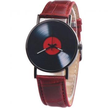 Men's Casual Leather Band Analog Watch