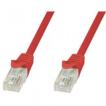 TECHLY Professional 029471 Cavo di Rete Patch in Rame Cat.6 Rosso UTP 1m