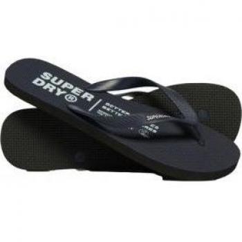 Tongs Superdry Homme Imprimées Bleu Marine Taille S