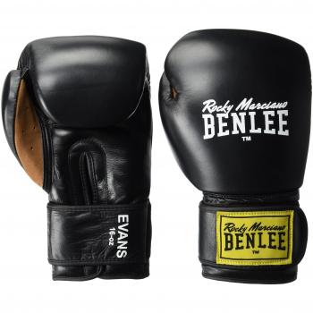 BENLEE Rocky Marciano Evans Boxhandschuhe, Schwarz, 12 oz EU