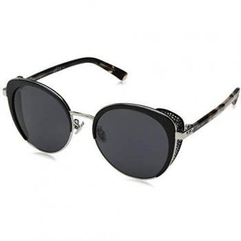 Jimmy Choo Damen Gal S 2S Premium-Sonnenbrille – Schwarz/Grau – 54 mm