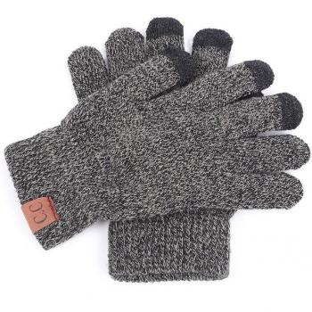 Women's Warm Cashmere Knitted Gloves