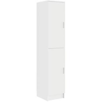 Highboard Blanc 35 X 39 X 168 Cm Bois D'Ingénierie Vidaxl