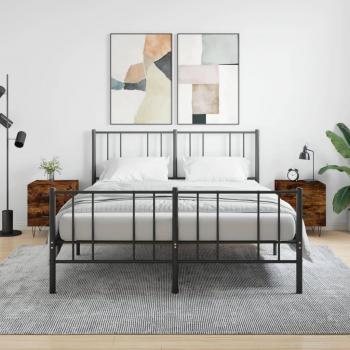 Stylish Engineered Wood Bedside Cabinets