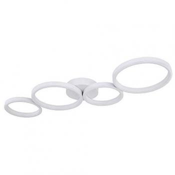Globo Plafoniera LED Bianco Tondo Opaco