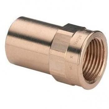 Viega Sanpress Pièce d'Insertion 18 mm x Rp 1/2 en Bronze à canon