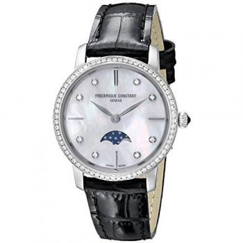 Frederique Constant Orologio Donna Slim Line con Diamanti 30mm